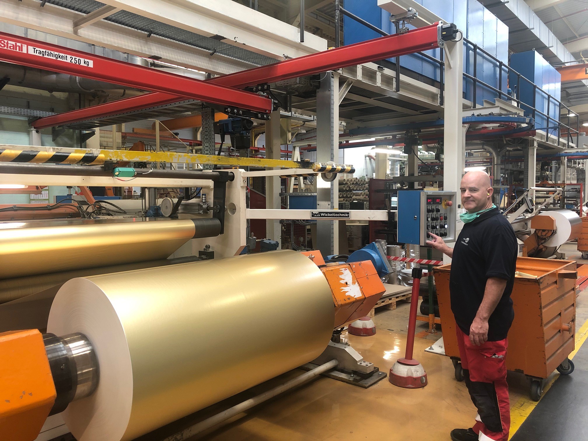 Andrej at his work place