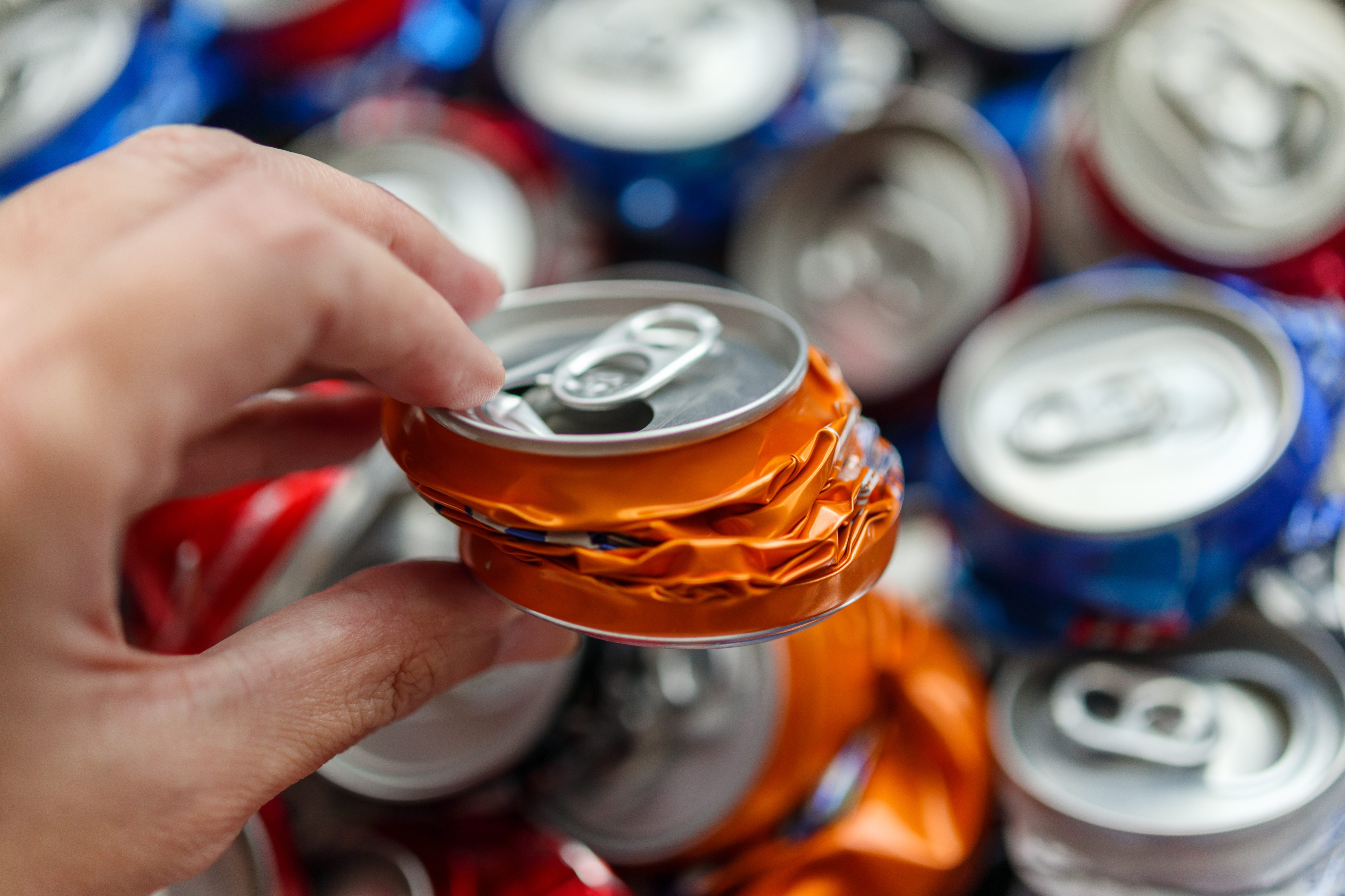 aluminum cans