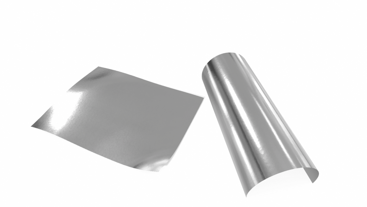 Metallised Silver Sheets